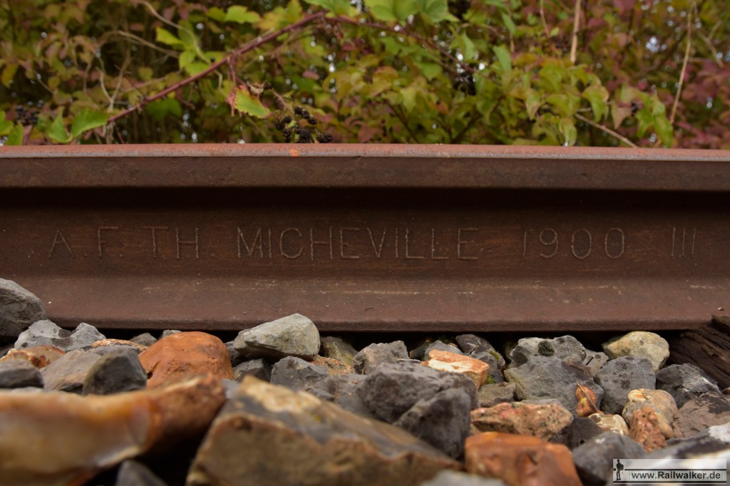 Schiene von Micheville, 1900.
