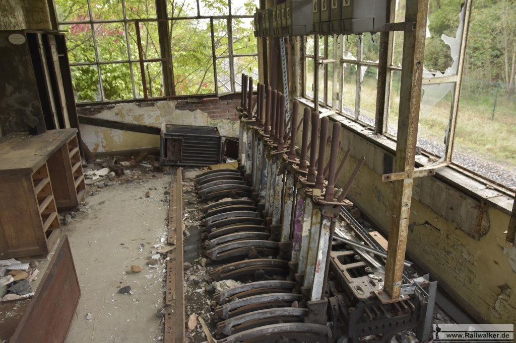 Hier wurde schon länger nicht mehr gearbeitet.